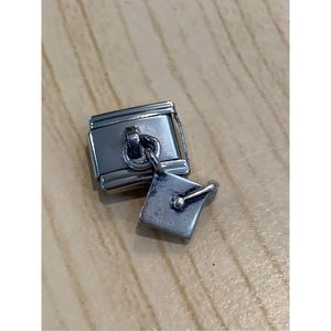 .925 Graduation Hat Italian Charm #vintage #graduate #student